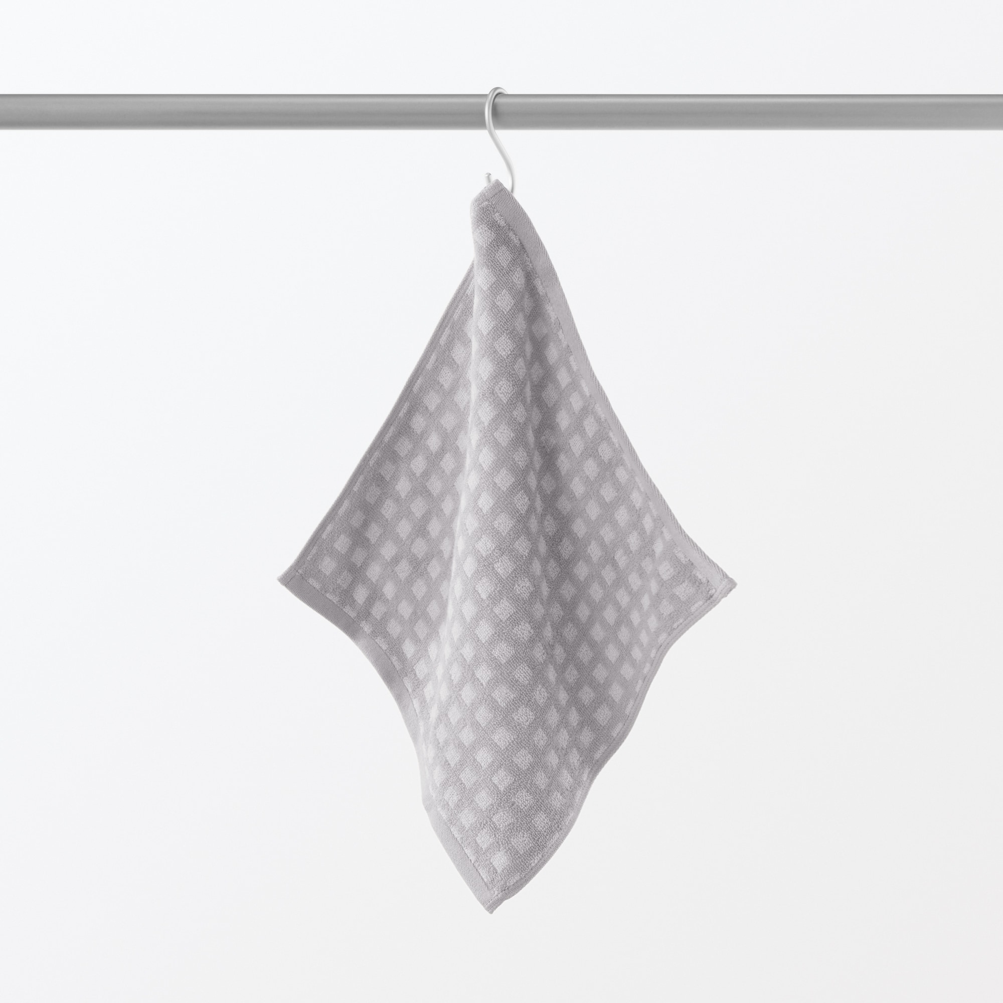 ふっくらパイルハンドタオルループ付き（柄）