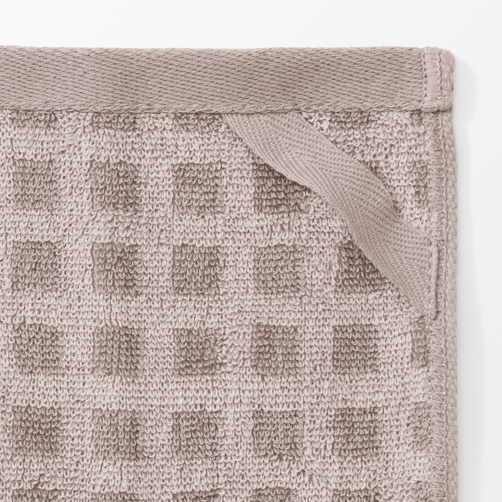 ふっくらパイルハンドタオルループ付き（柄）