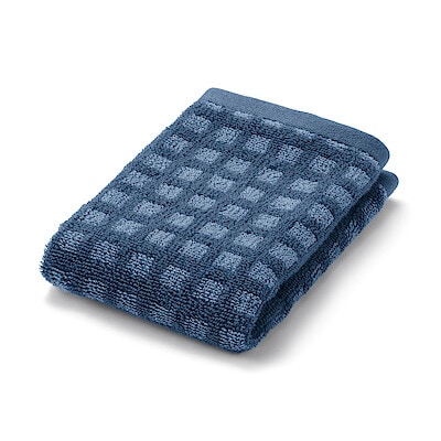 ふっくらパイルハンドタオルループ付き（柄）　３４×３５ｃｍ