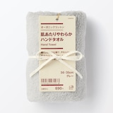 肌あたりやわらかハンドタオル