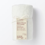 肌あたりやわらかフェイスタオル