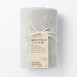 肌あたりやわらかフェイスタオル