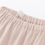 婦人　脇に縫い目のない　二重ガーゼ長袖パジャマ