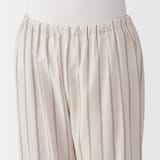 婦人　脇に縫い目のない　二重ガーゼ長袖パジャマ