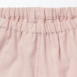 婦人　脇に縫い目のない　二重ガーゼ長袖パジャマ