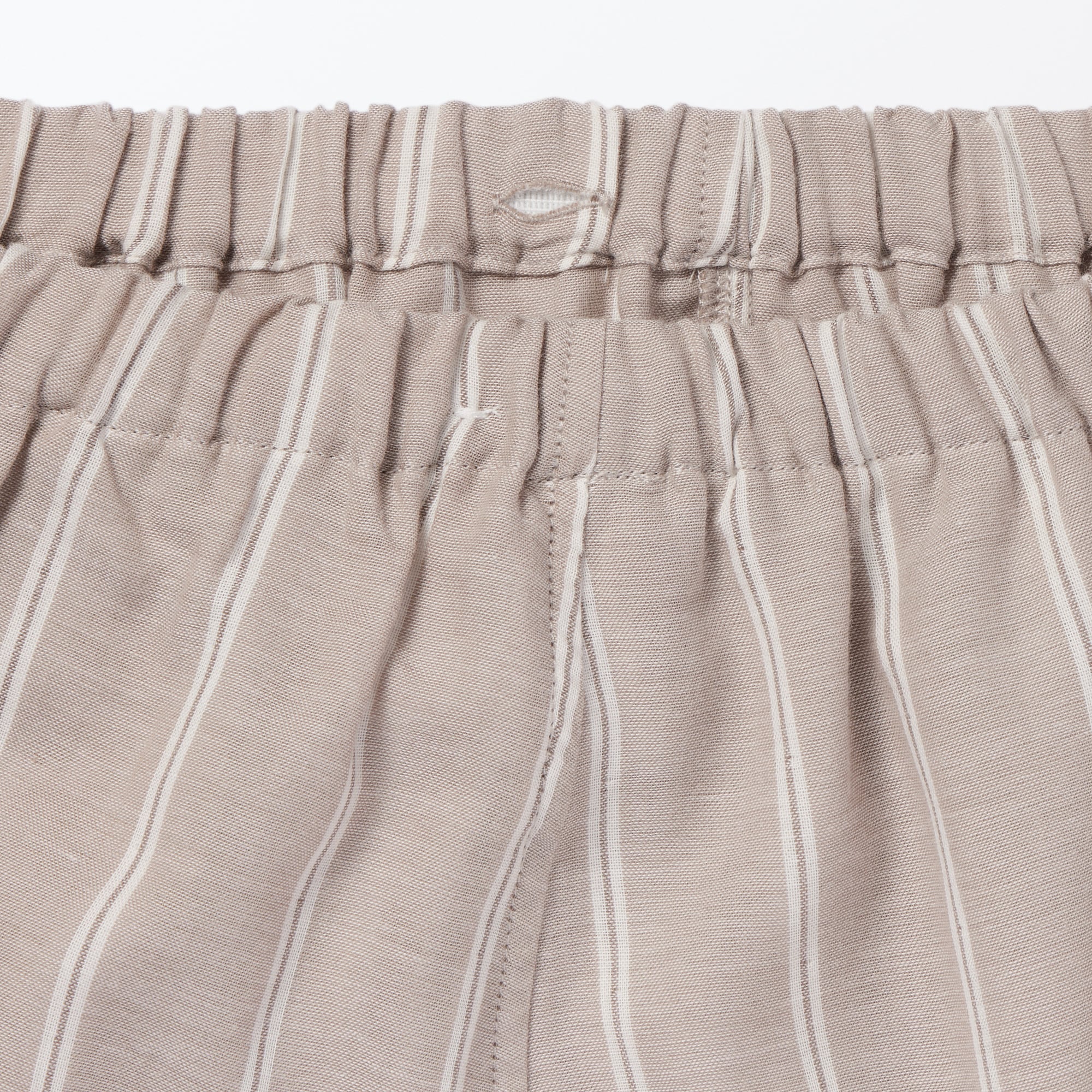 婦人　脇に縫い目のない　二重ガーゼ長袖パジャマ