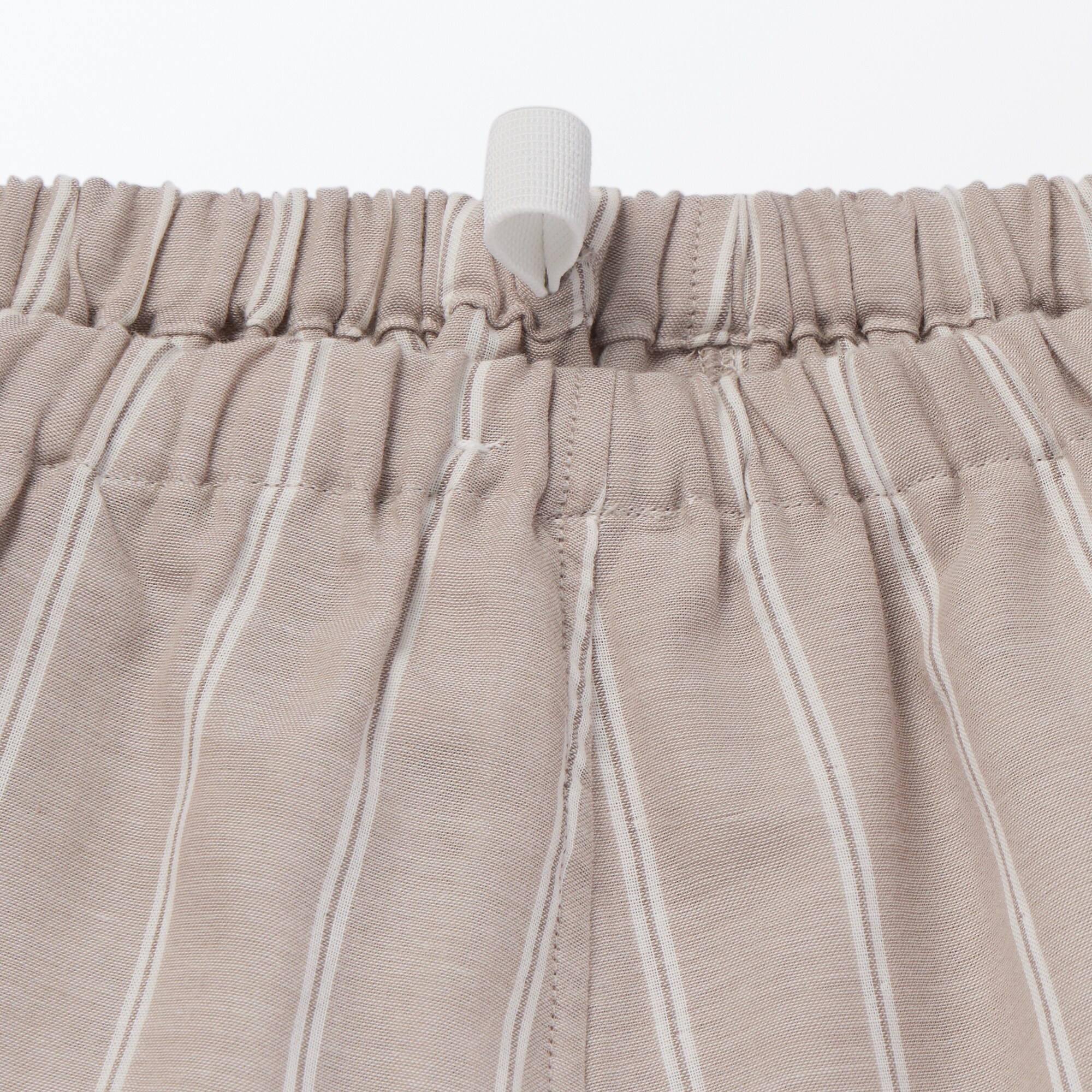 婦人　脇に縫い目のない　二重ガーゼ長袖パジャマ