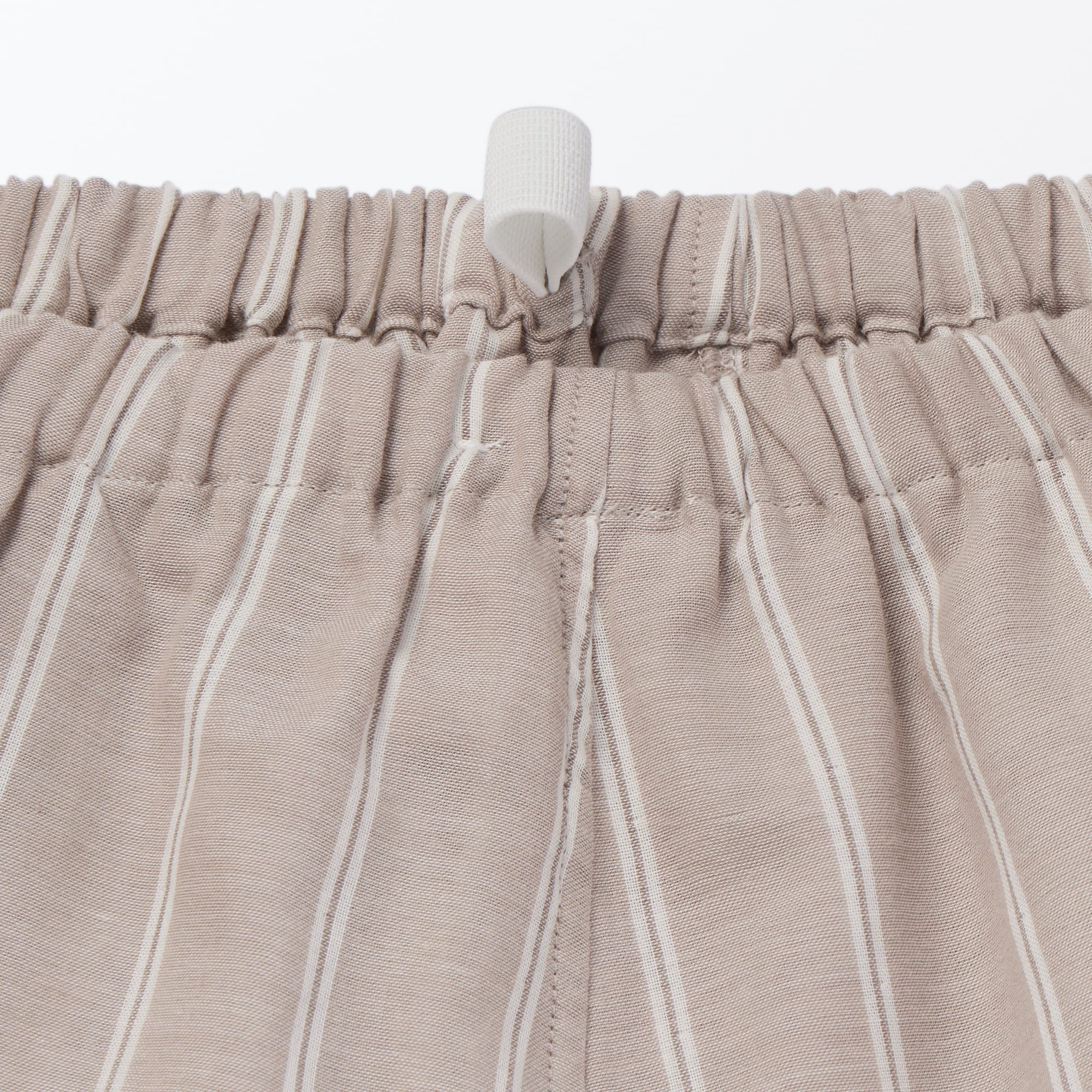 婦人　脇に縫い目のない　二重ガーゼ長袖パジャマ