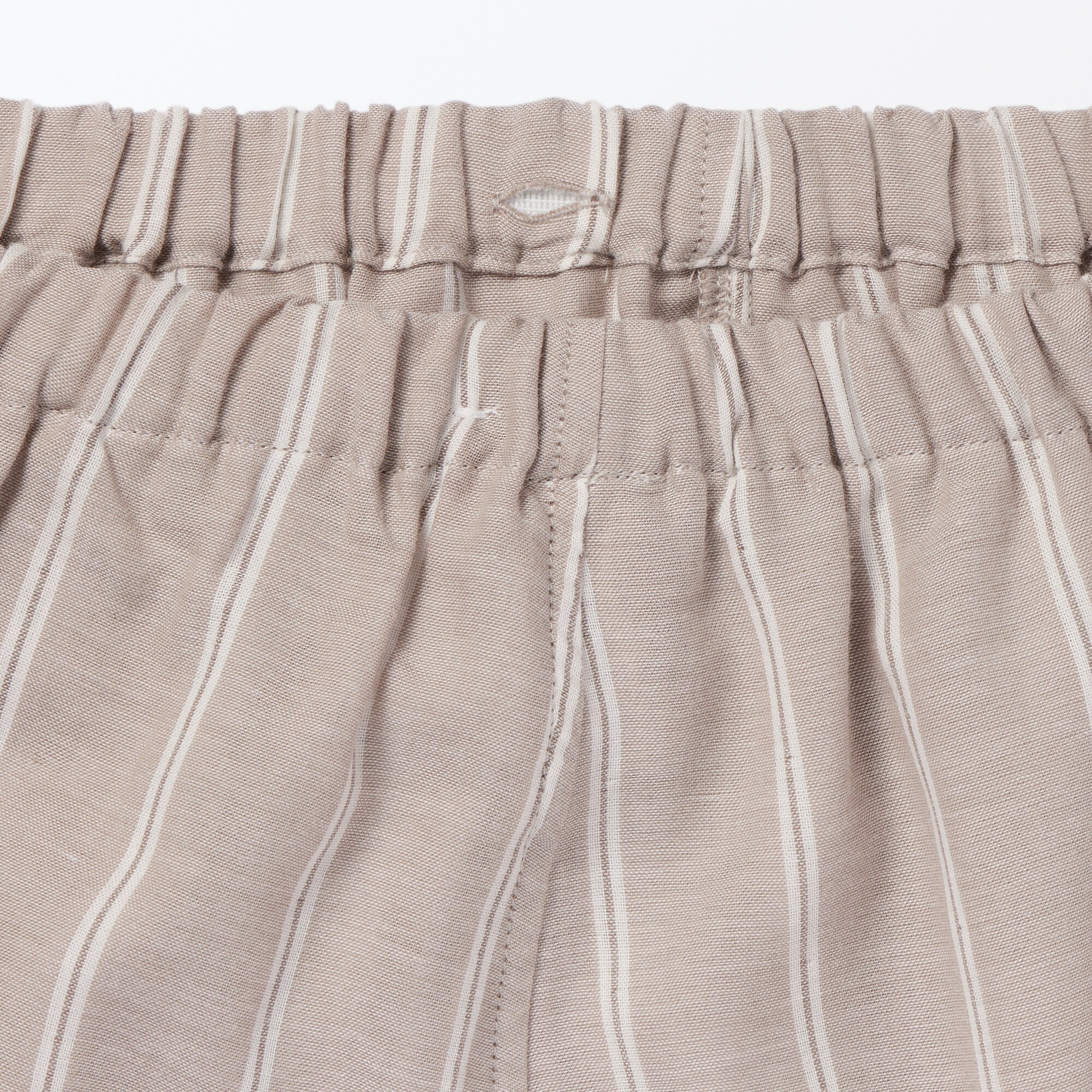 婦人　脇に縫い目のない　二重ガーゼ長袖パジャマ