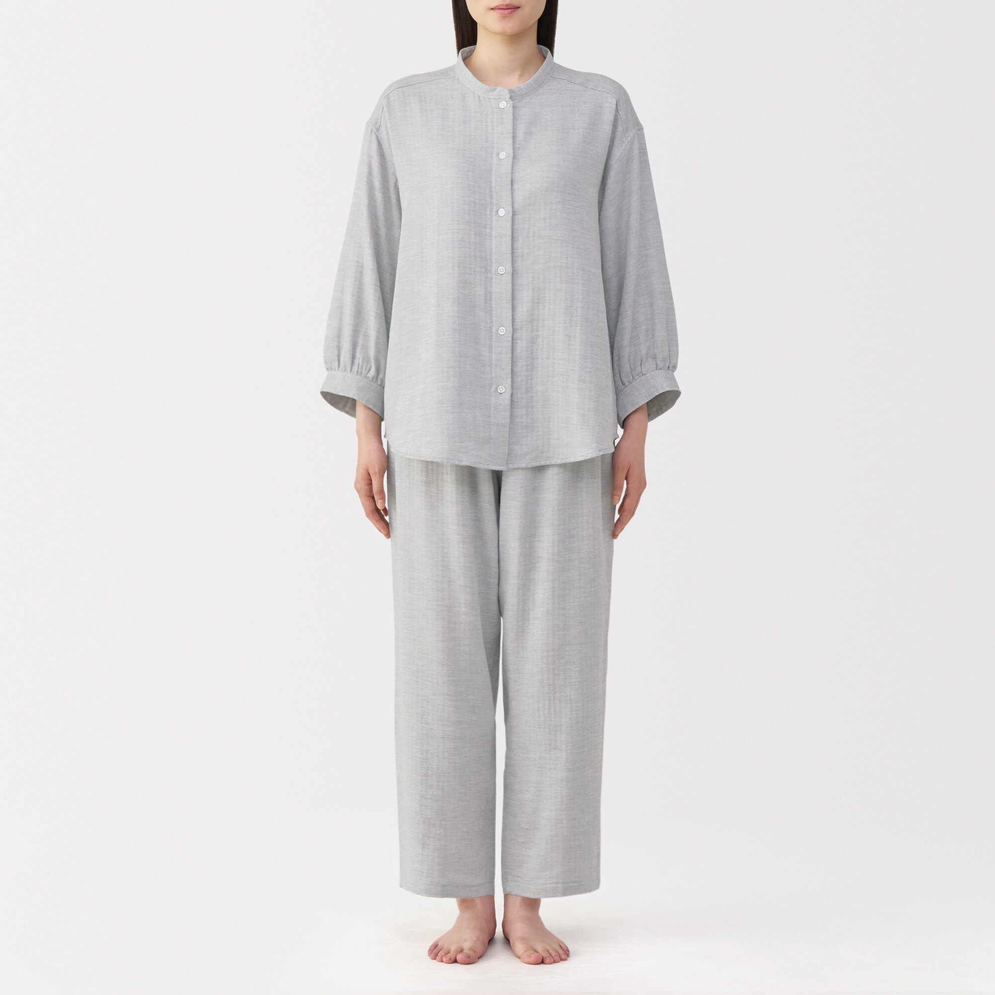 無印良品　マタニティ　パジャマ　Mサイズ　2着セット 楽天市場】無印良品 パジャマセット 脇に縫い目のない 二重ガーゼ