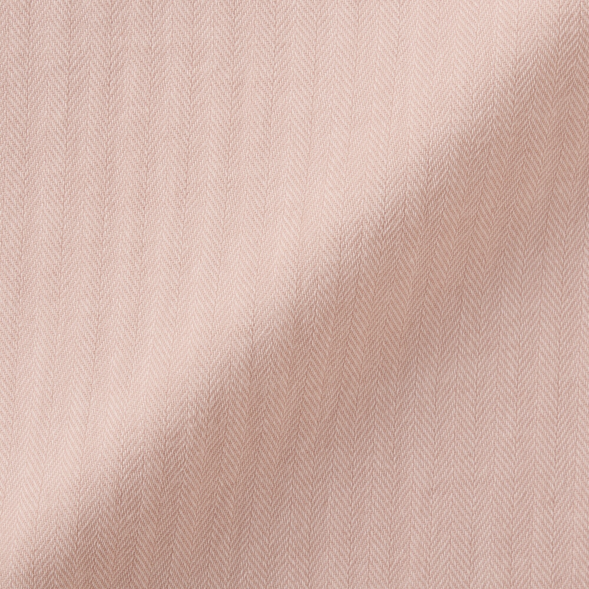 婦人　ヘリンボーンガーゼ　スタンドカラー八分袖パジャマ