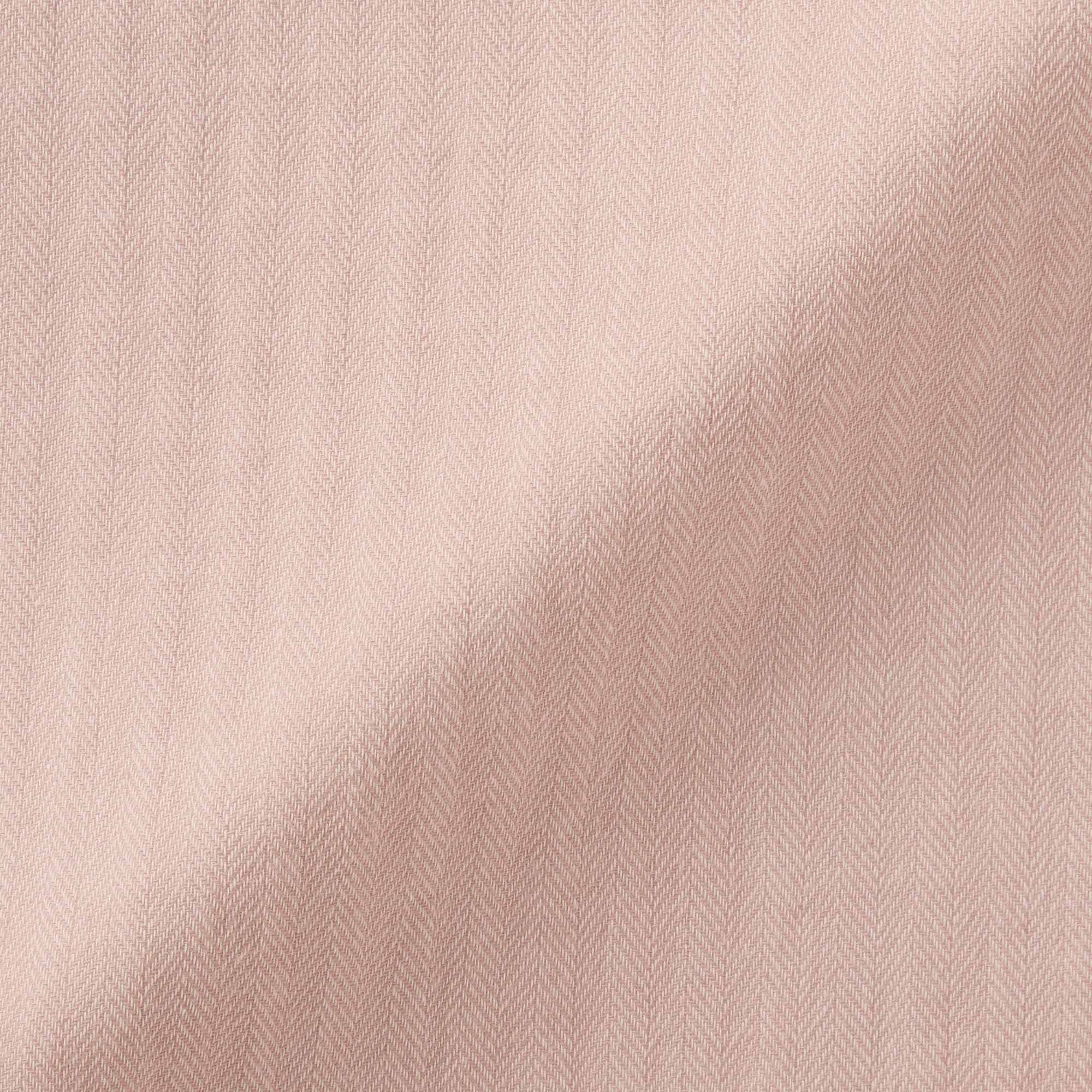 婦人　ヘリンボーンガーゼ　スタンドカラー八分袖パジャマ