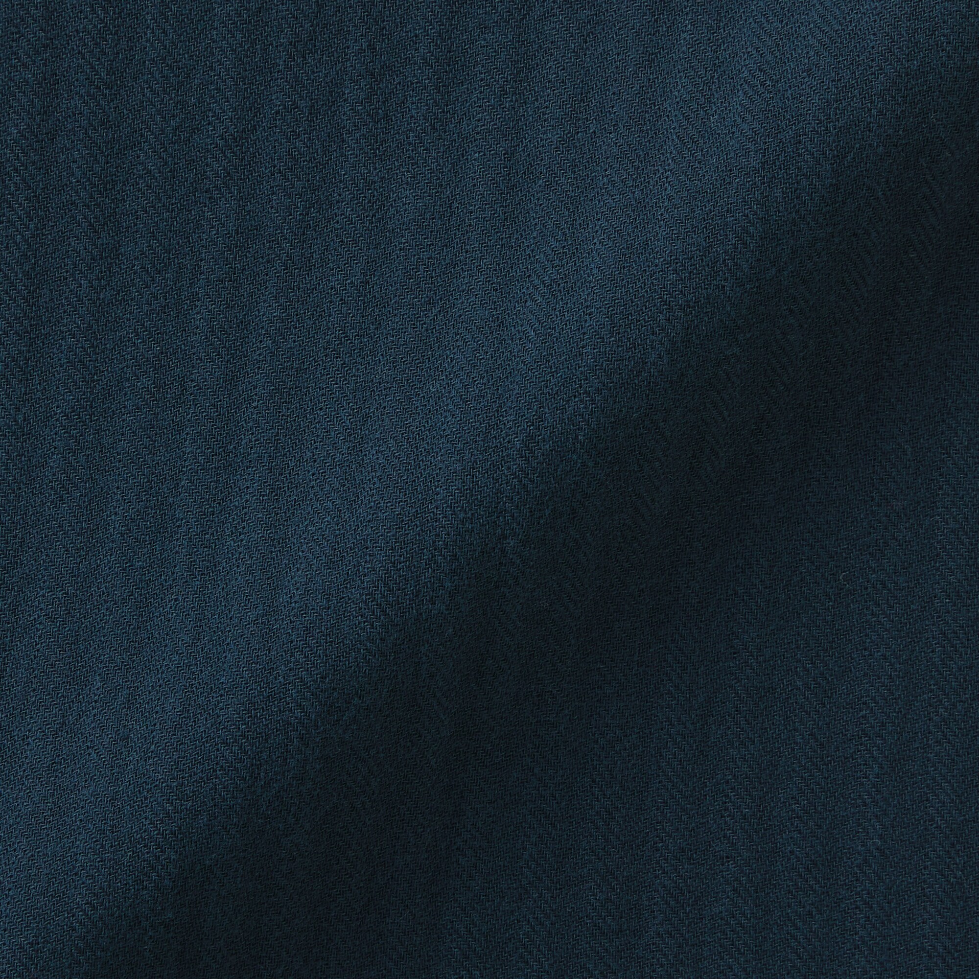 婦人　ヘリンボーンガーゼ　スタンドカラー八分袖パジャマ