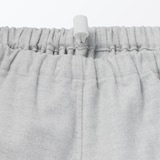 婦人　脇に縫い目のない　フランネル長袖パジャマ