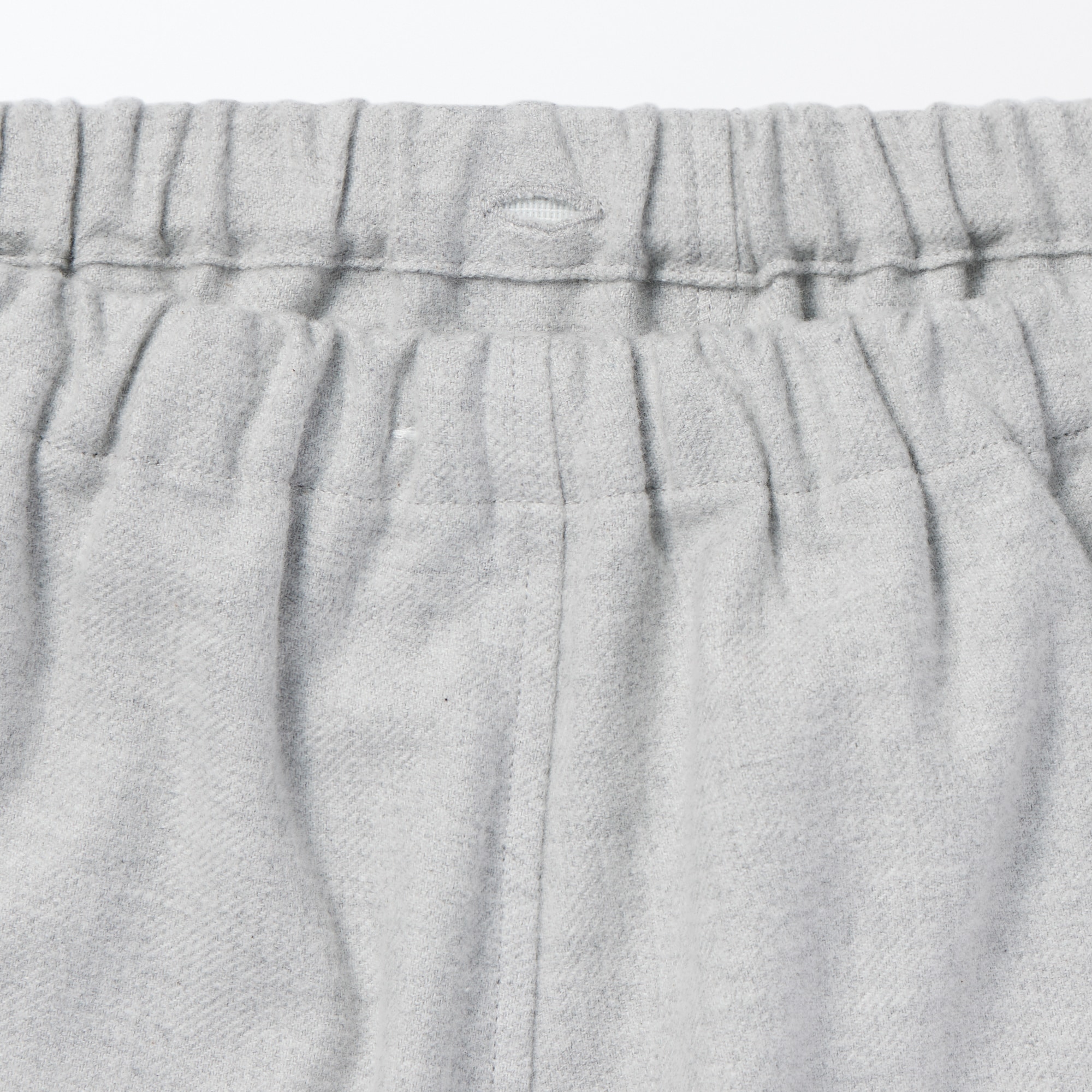 婦人　脇に縫い目のない　フランネル長袖パジャマ