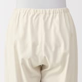 婦人　脇に縫い目のない　フランネル長袖パジャマ