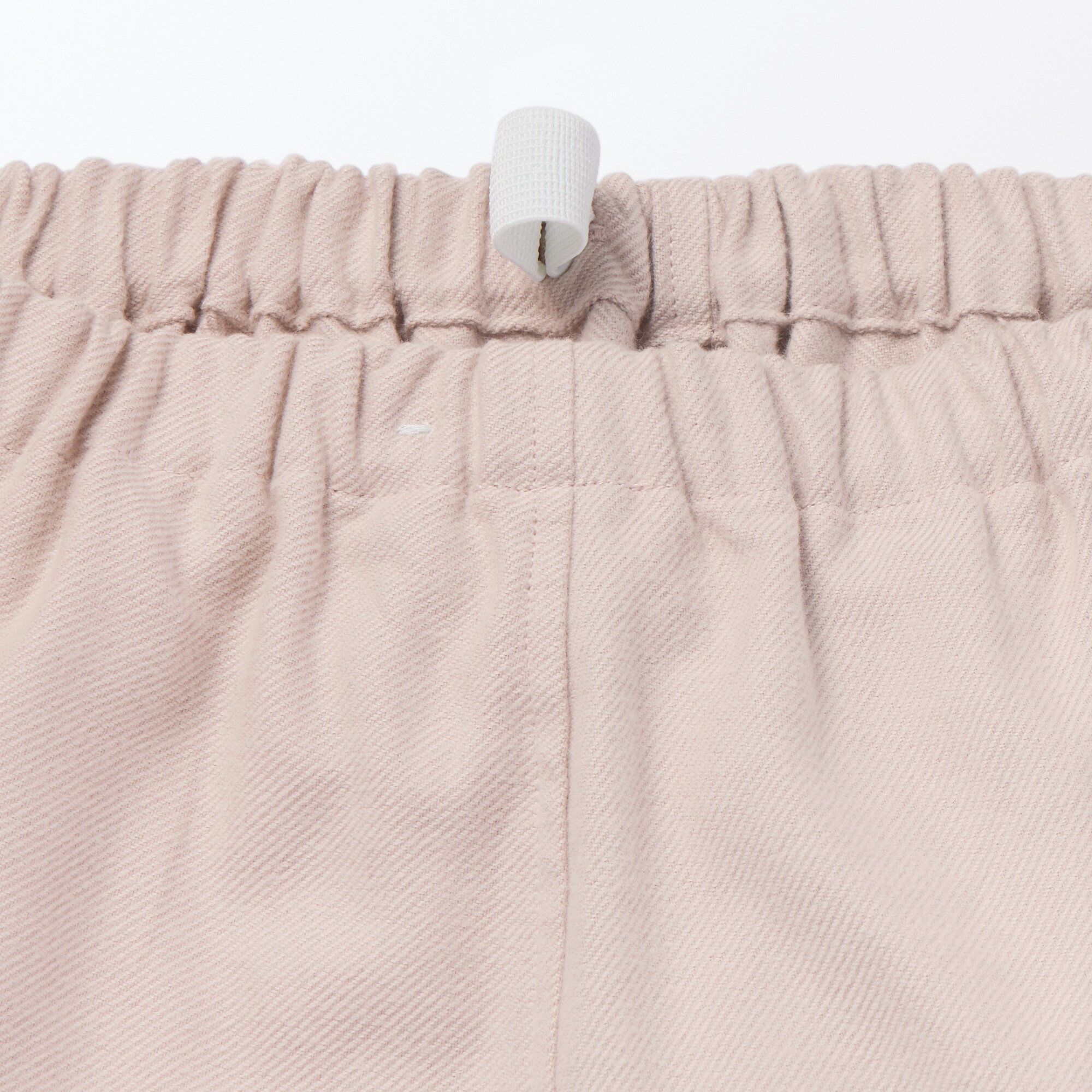 婦人　脇に縫い目のない　フランネル長袖パジャマ