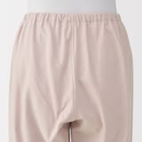 婦人　脇に縫い目のない　フランネル長袖パジャマ