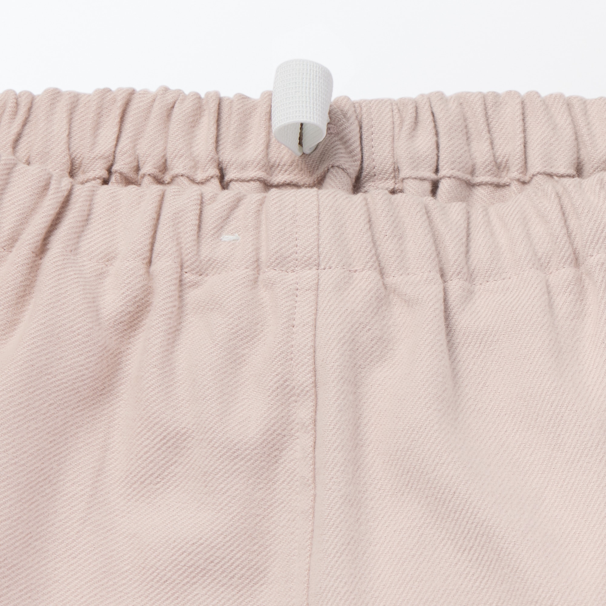 婦人　脇に縫い目のない　フランネル長袖パジャマ