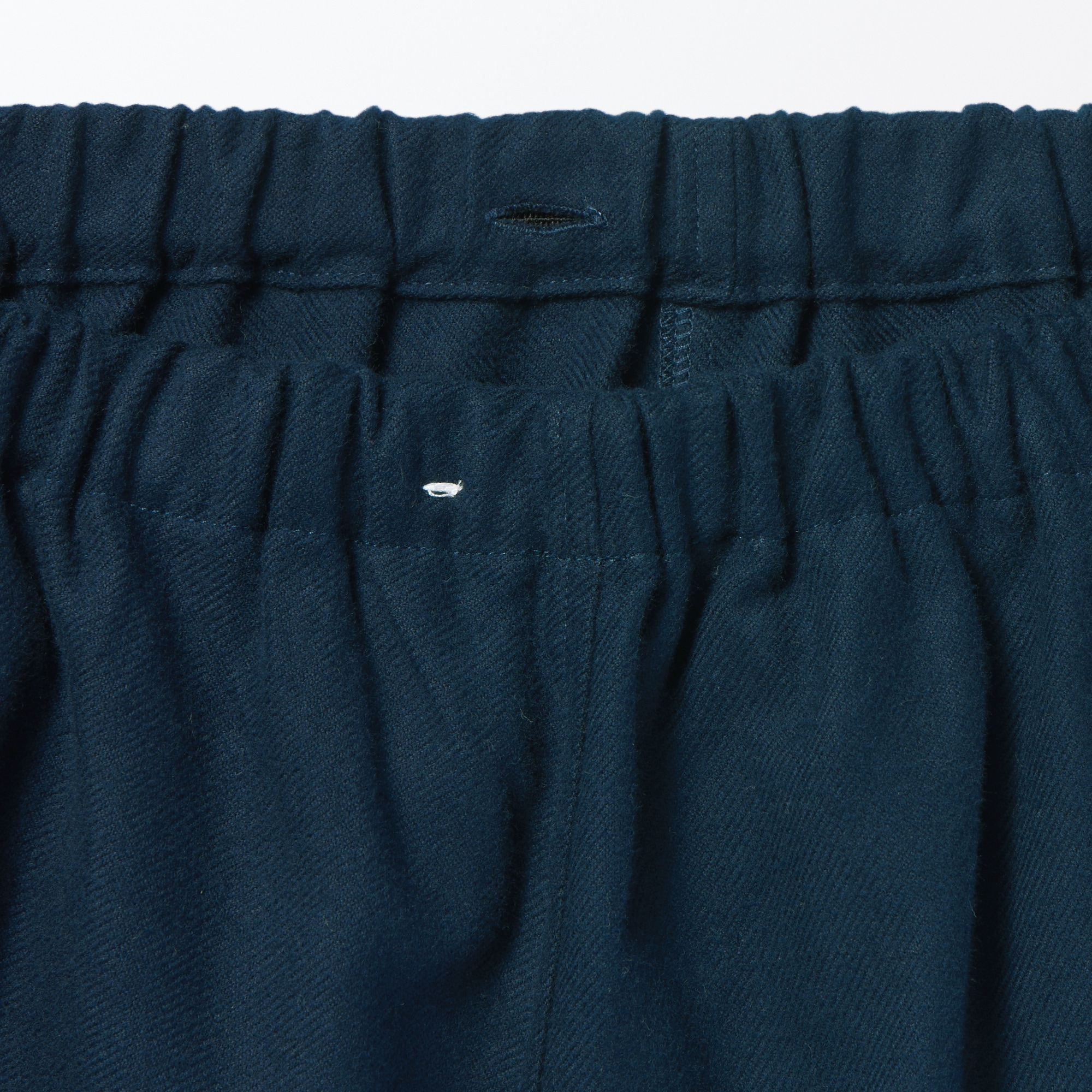 婦人　脇に縫い目のない　フランネル長袖パジャマ