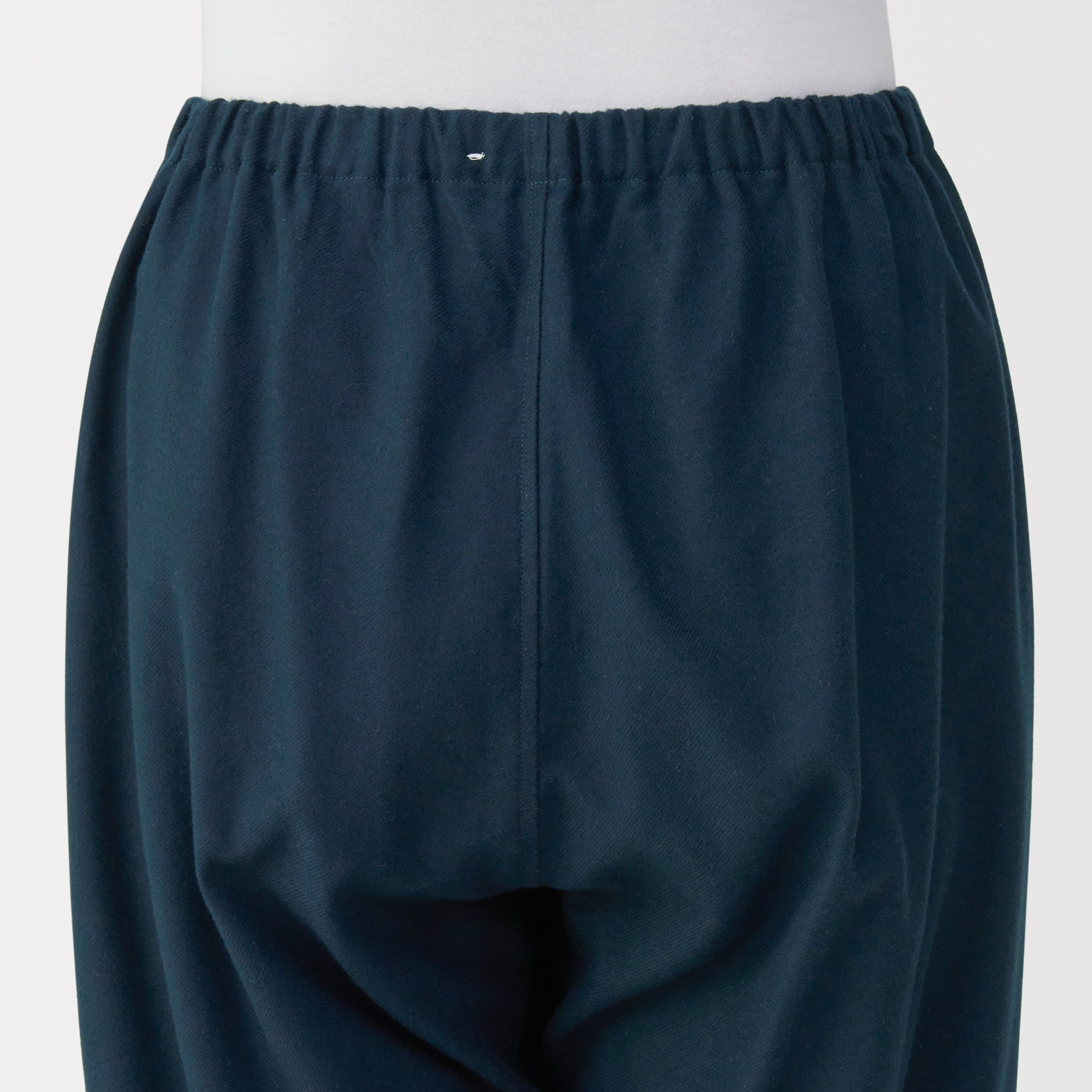 婦人　脇に縫い目のない　フランネル長袖パジャマ