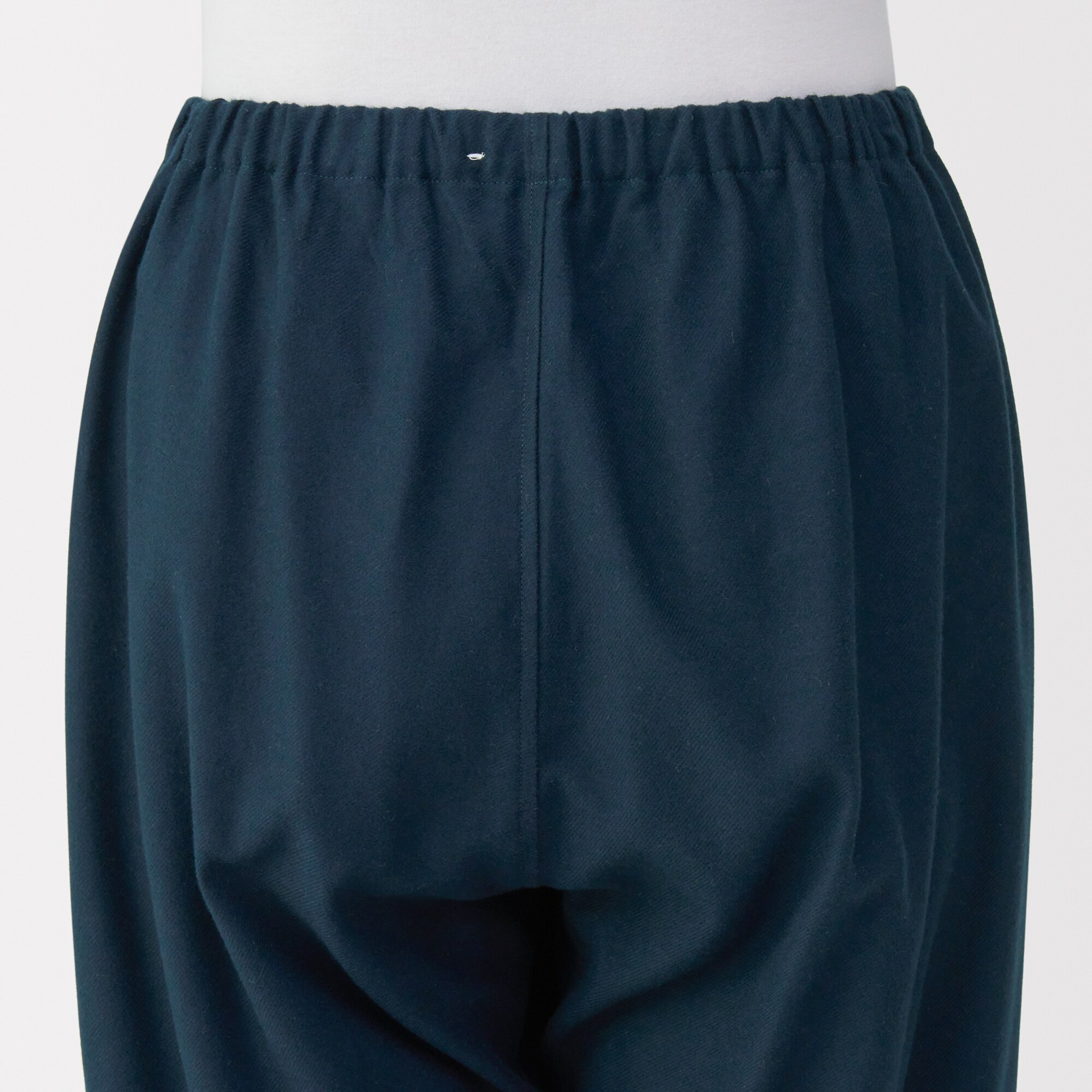 婦人　脇に縫い目のない　フランネル長袖パジャマ