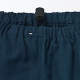 婦人　脇に縫い目のない　フランネル長袖パジャマ