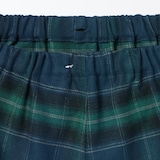 婦人　脇に縫い目のない　フランネル長袖パジャマ