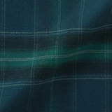 婦人　脇に縫い目のない　フランネル長袖パジャマ