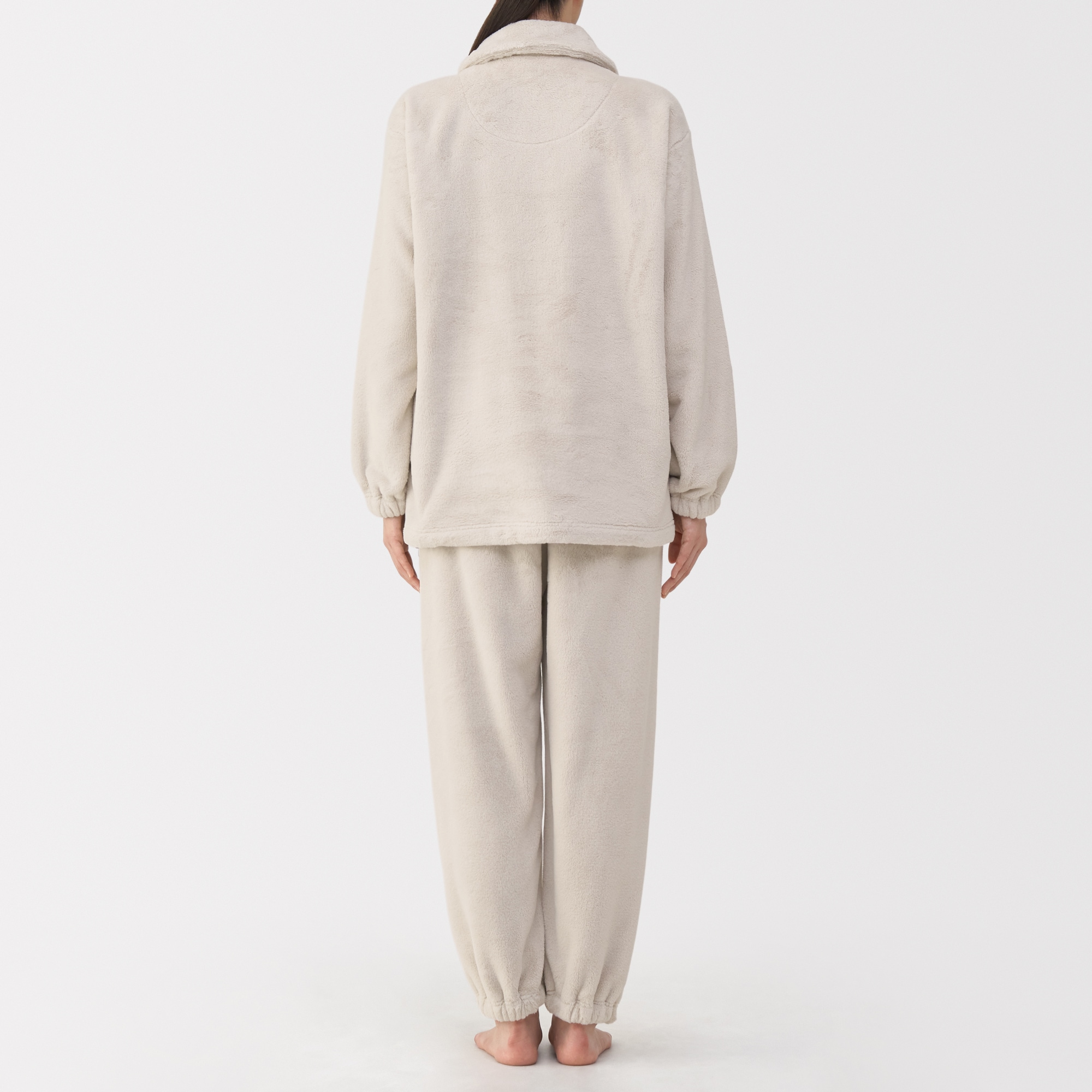 婦人 静電気が起きにくい 着る毛布パジャマ | 無印良品