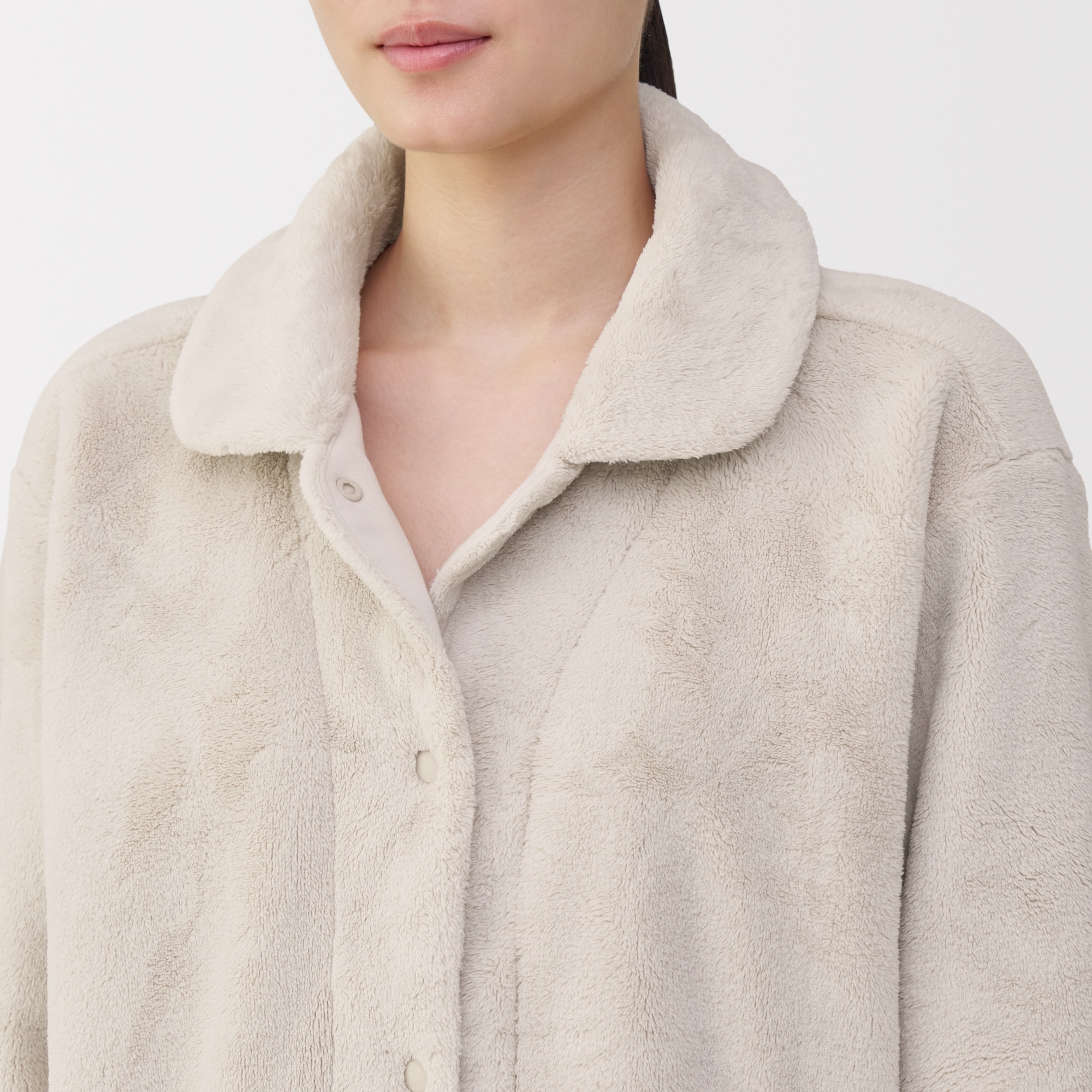 婦人 静電気が起きにくい 着る毛布パジャマ | 無印良品