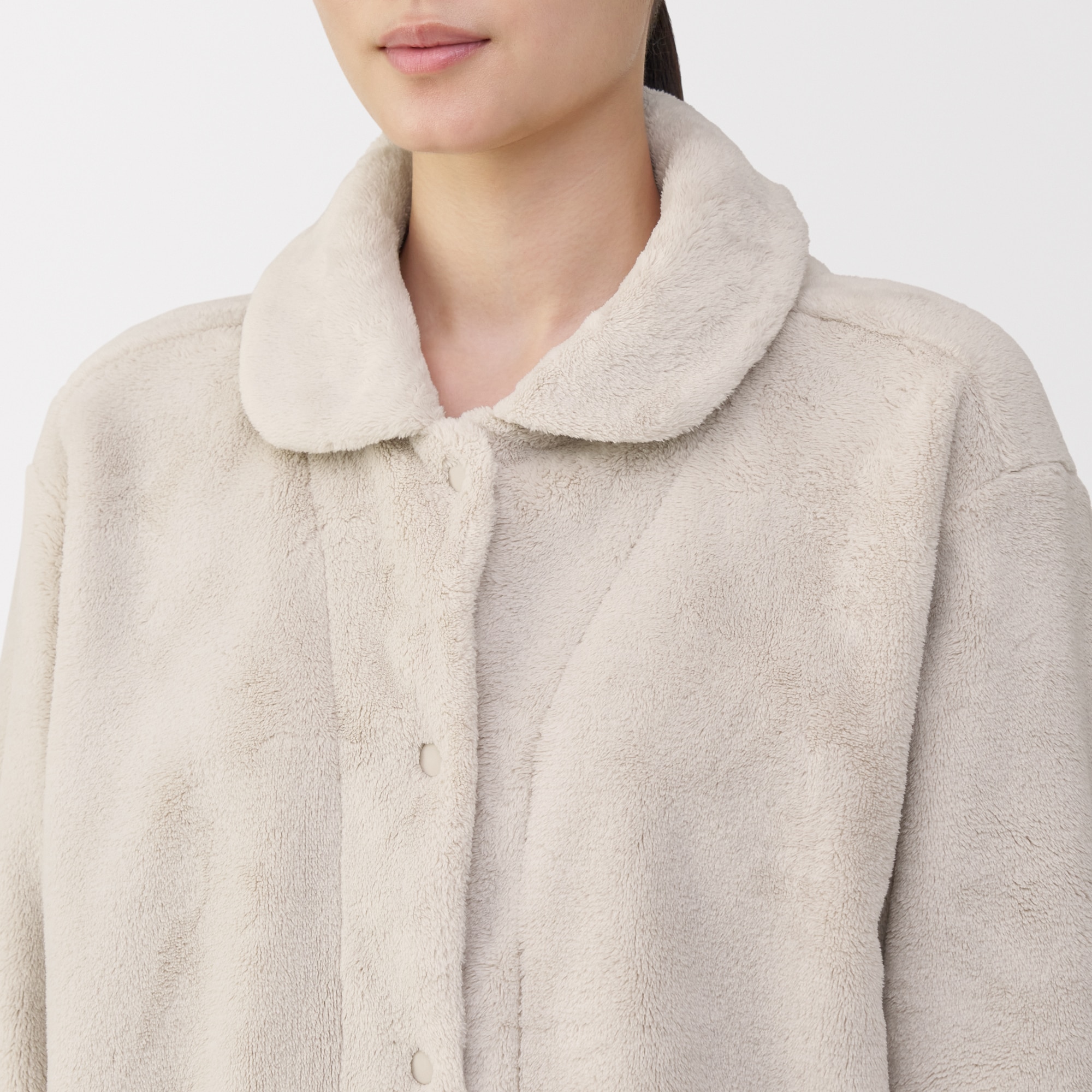 婦人 静電気が起きにくい 着る毛布パジャマ | 無印良品