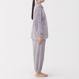 婦人　静電気が起きにくい　着る毛布パジャマ