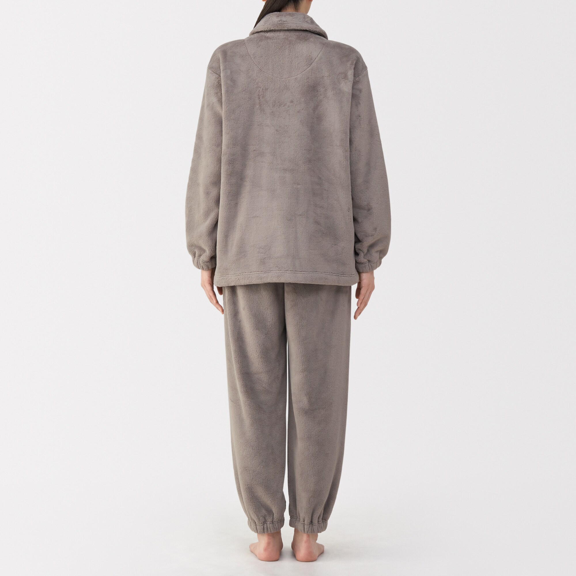 婦人 静電気が起きにくい 着る毛布パジャマ | 無印良品