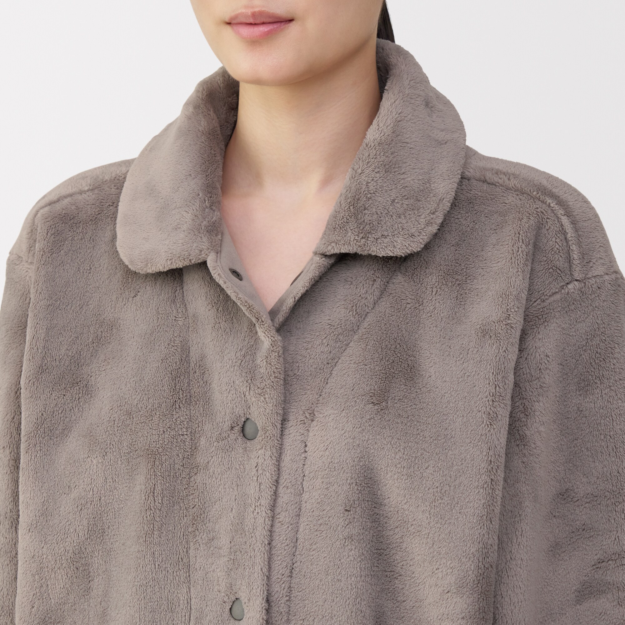 婦人 静電気が起きにくい 着る毛布パジャマ | 無印良品