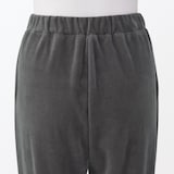 婦人　コットンベロア　長袖ルームウェアセット