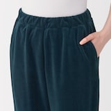 婦人　コットンベロア　長袖ルームウェアセット