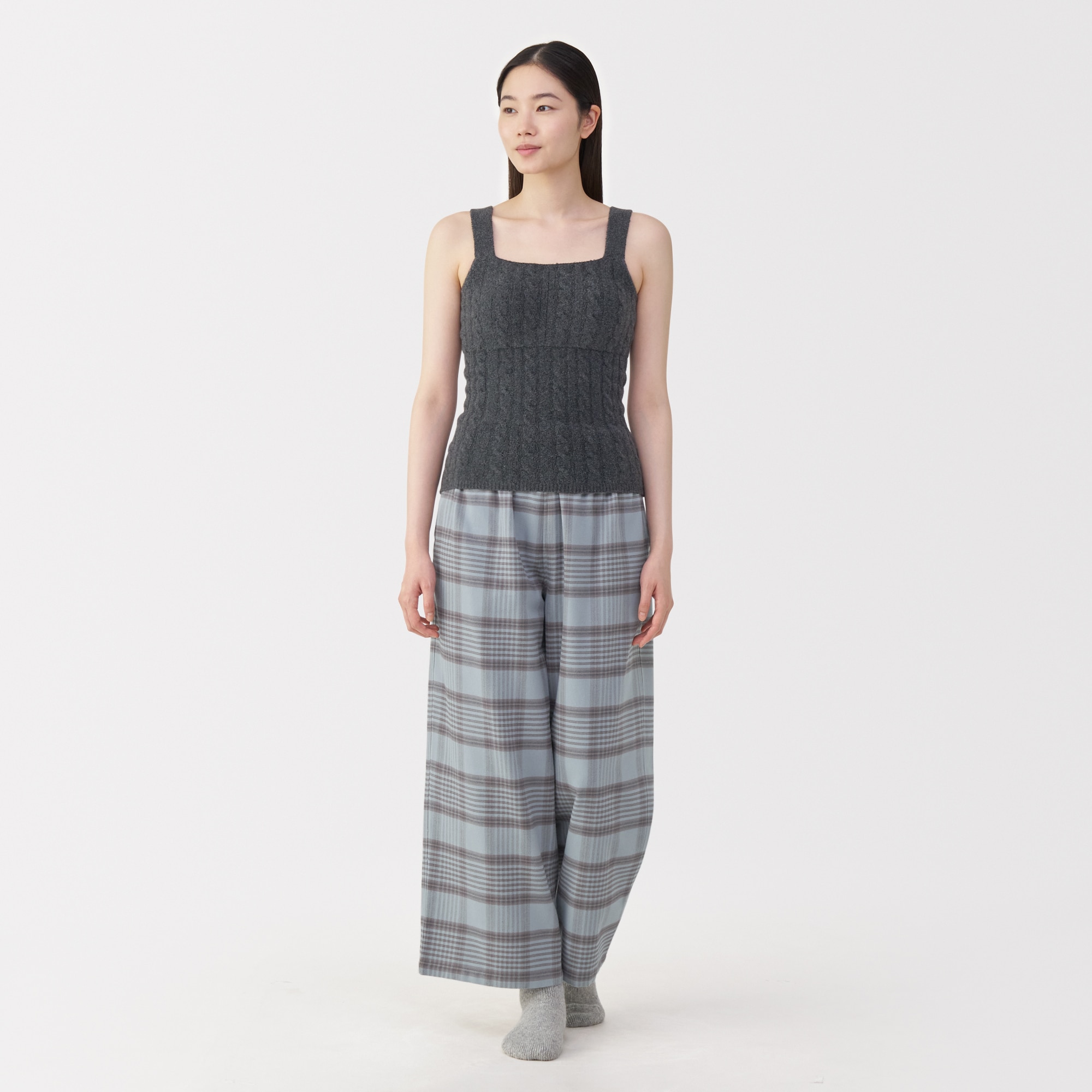 婦人　フランネル　ロングパンツ