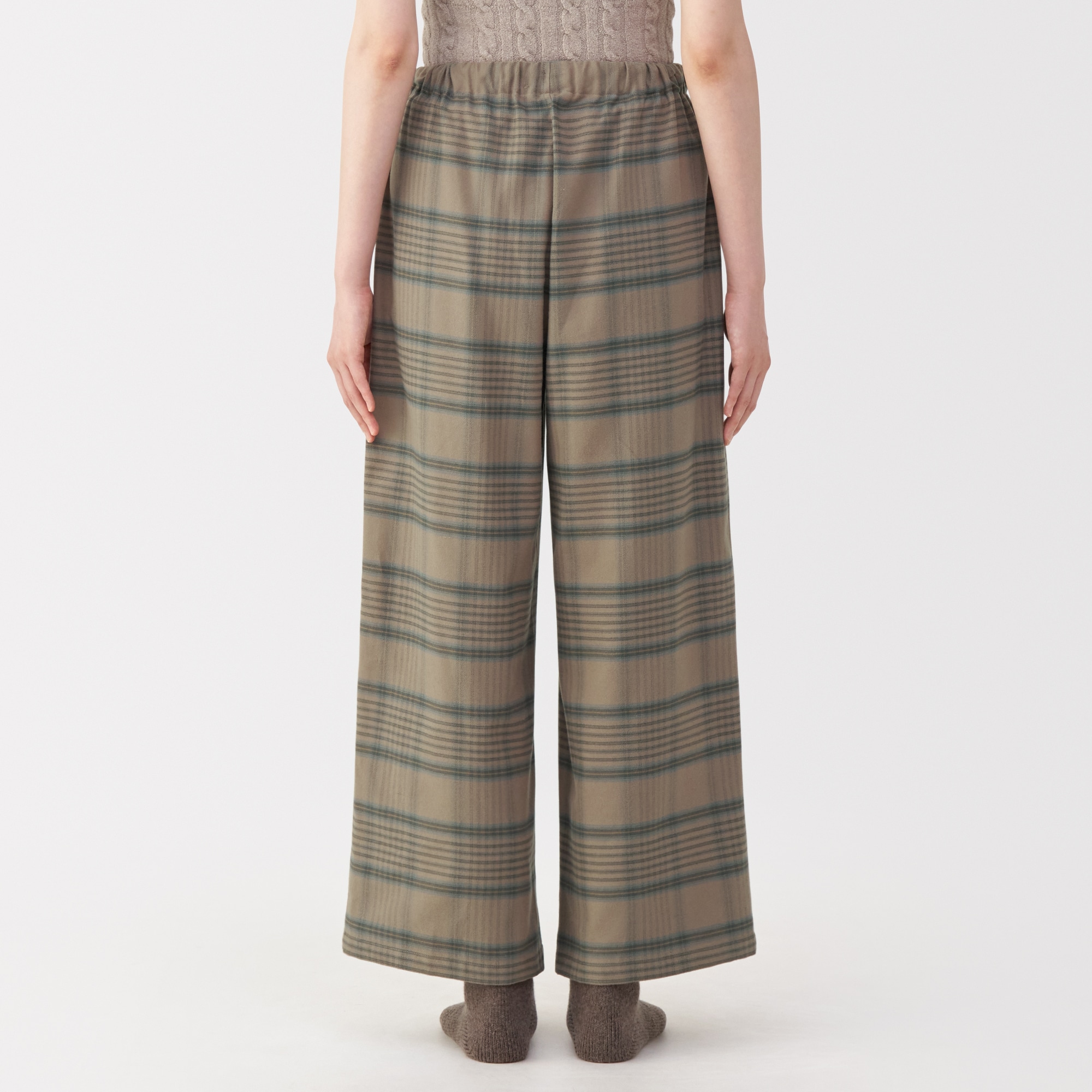 婦人　フランネル　ロングパンツ