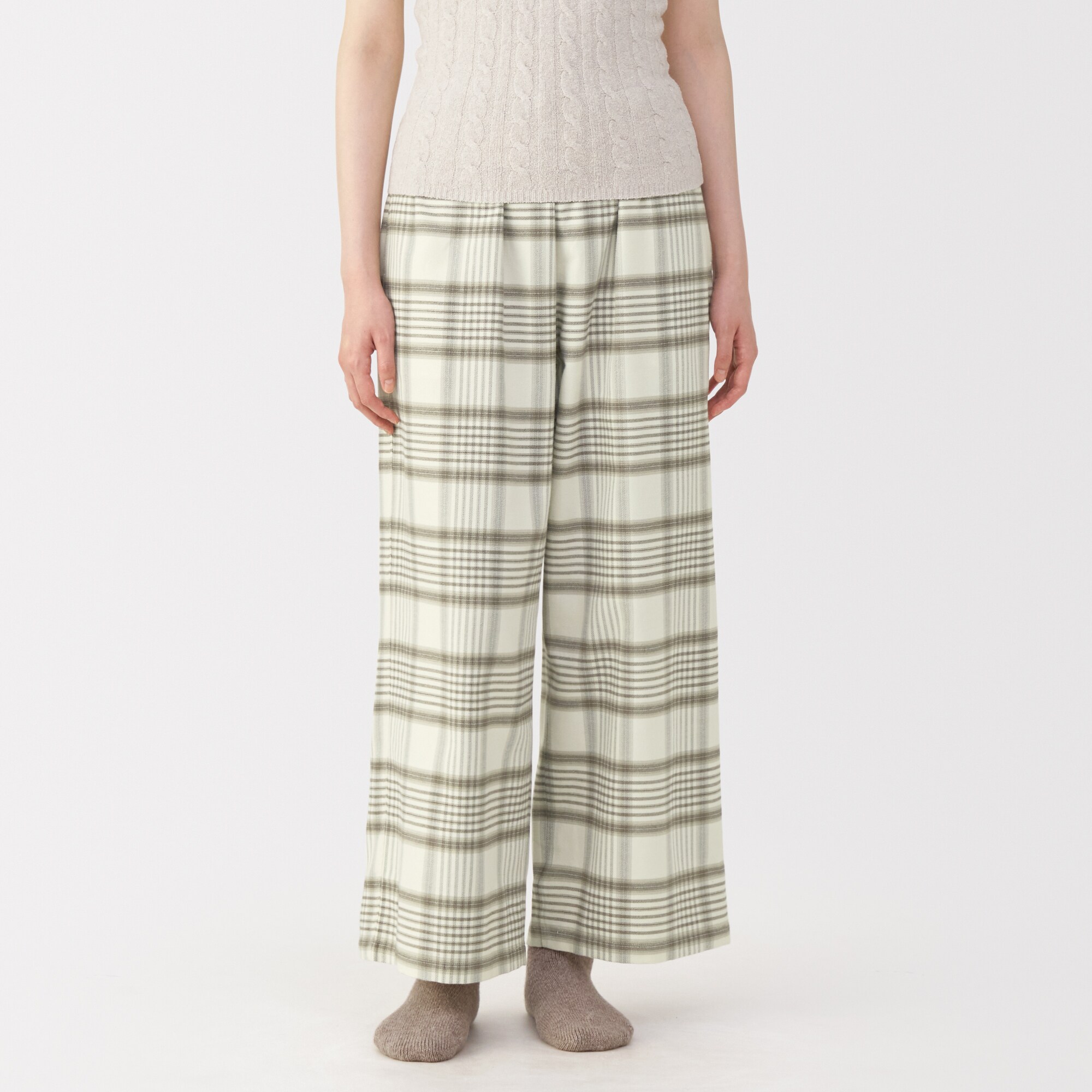 婦人　フランネル　ロングパンツ