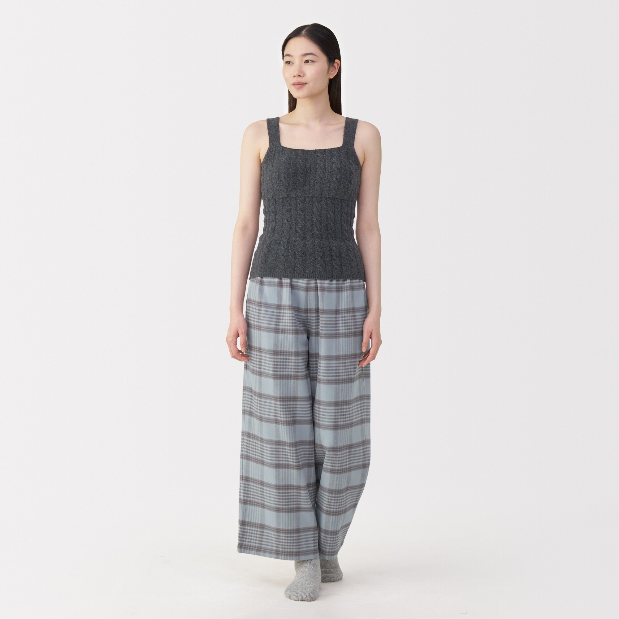 婦人　フランネル　ロングパンツ