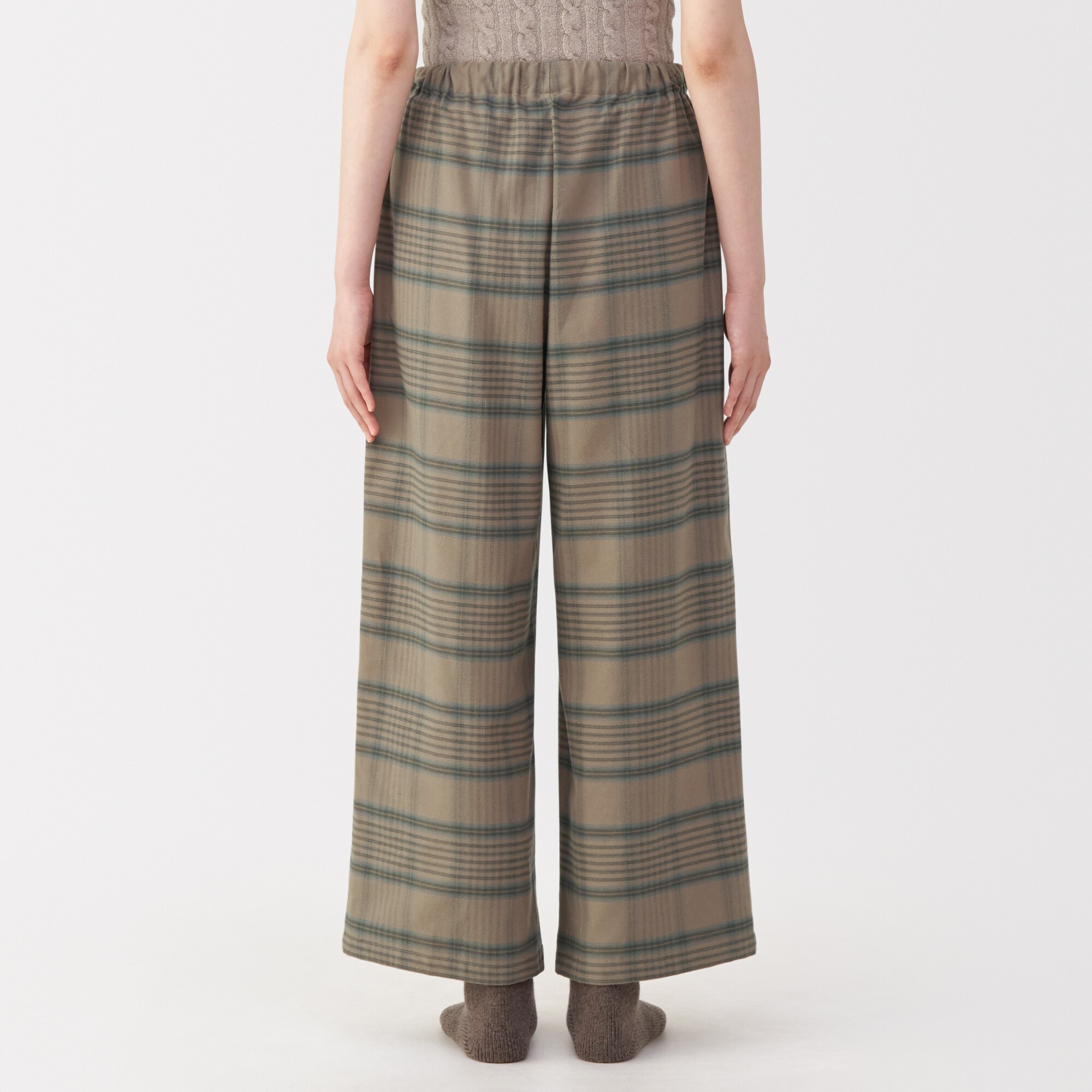 婦人　フランネル　ロングパンツ