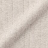 婦人　コットン混キルト　カーディガン