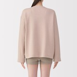 婦人　コットン混キルト　カーディガン