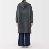 婦人　静電気が起きにくい　着る毛布　ロングカーディガン