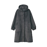 婦人　静電気が起きにくい　着る毛布　ロングカーディガン