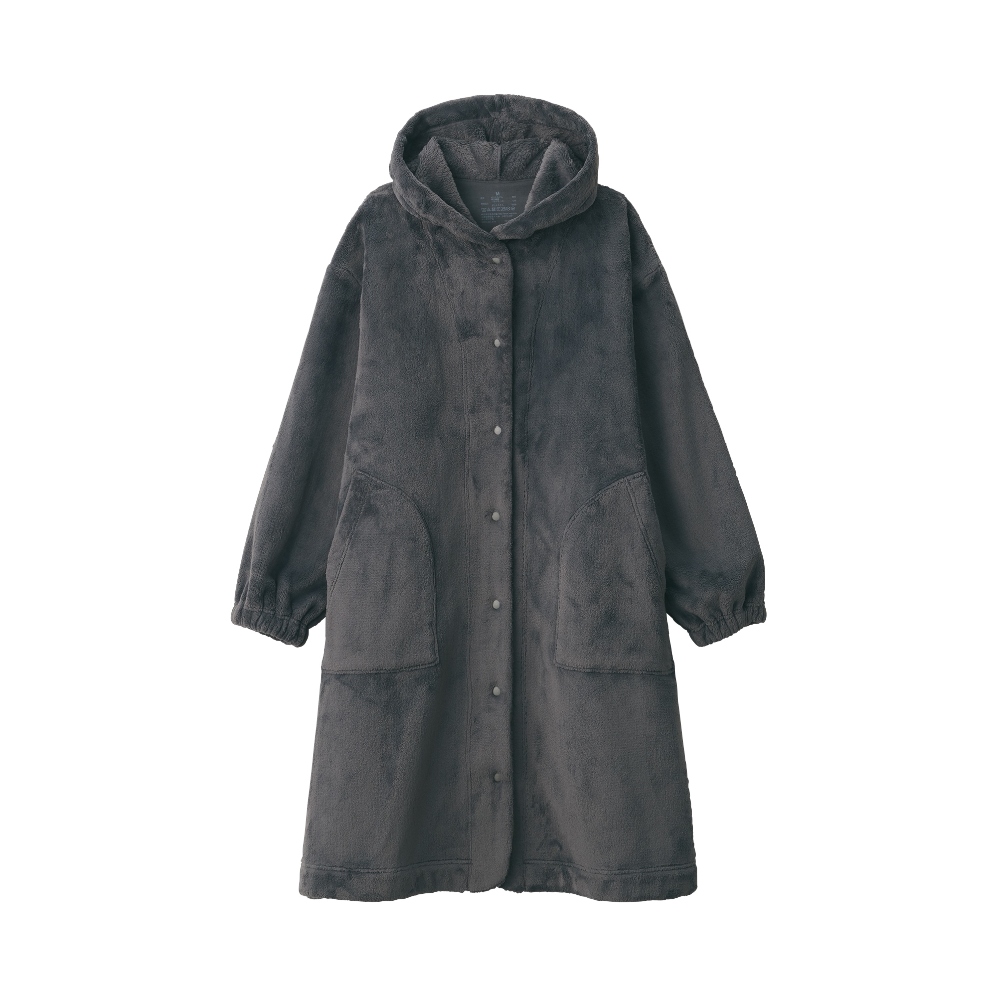 婦人　静電気が起きにくい　着る毛布　ロングカーディガン