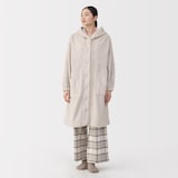 婦人　静電気が起きにくい　着る毛布　ロングカーディガン