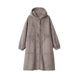 婦人　静電気が起きにくい　着る毛布　ロングカーディガン