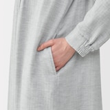 婦人　ヘリンボーンガーゼ　ワンピース